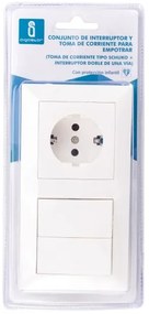 Aigostar - Interruttore di casa con presa 1x16A/250V