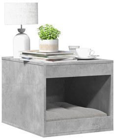 Recinto Lettiera Gatti Grigio Cemento 47x59x42 Cm İn Truciolato /