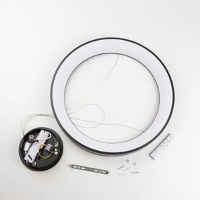 Brilagi - Lampadario LED dimmerabile a cavo FALCON II LED/99W/230V Ø 60 cm nero + telecomando