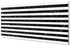 Quadro acrilico Macchie di strisce zebra 100x50 cm