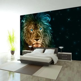 Fotomurale adesivo  Abstract lion...  Larghezza x Altezza Home decor 245x175