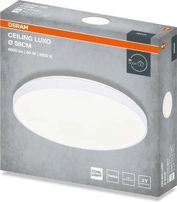 Osram - Plafoniera LED CEILING LUXO LED/60W/230V Ø 56 cm bianca