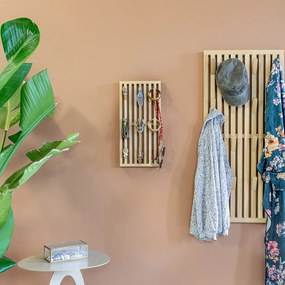 Attaccapanni da parete di colore naturale in metallo 24 cm Parco – Spinder Design