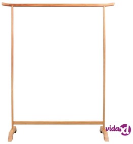 vidaXL Appendiabiti 125x150 cm in Massello di Rovere