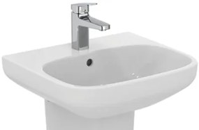 Ideal Standard I Life A T451301 Lavabo Monoforo 50 Cm Con Troppopieno In Ceramica Bianco