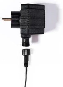 Catena LED natalizia da esterno CONE FILAMENT 20xE10 19m limpido/bianco caldo IP44