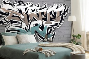 Carta da parati autoadesiva – Scritta Street Art