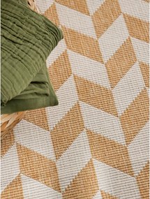 Passatoia da interno ed esterno giallo ocra/color crema 80x200 cm Haringey Terrick – Ted Baker