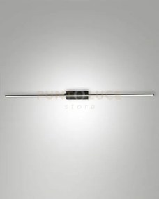 Nala  applique nero l.110cm a led 3000k - 20w - 2460 lm ip44
