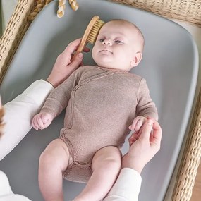 Nattou - Tappetino per il cambio SOFTY 50x70 cm grigio