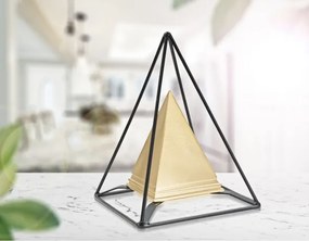 Piramide Gold Con Ferro Cm 15X15X21