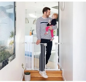 Safety 1st - Barriera di sicurezza AUTO CLOSE bianco