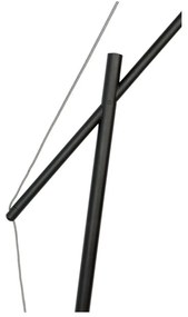 Lampada da terra nera Tokio - White Label