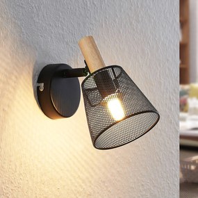 Lindby Layne spot con paralume a gabbia, 1 luce