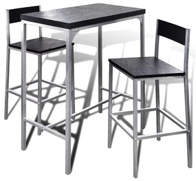 Set Banco Da Bar E Colazione Alto /