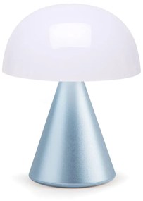 Lampada da tavolo a LED bianca e azzurra (altezza 17 cm) Mina L - Lexon