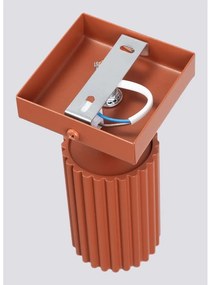 Faretto color mattone 8x16 cm Gleam – Sollux