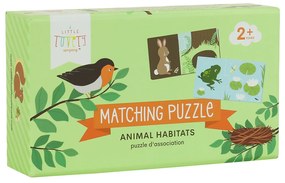 A Little Lovely Company - puzzle di abbinamento - casette degli animali