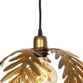 Lampada a sospensione vintage ottone 3 luci - BOTANICA