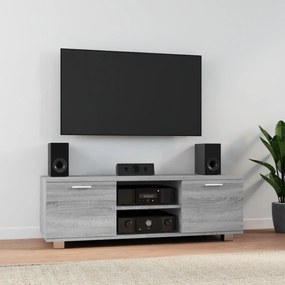 Mobile Tv Grigio Sonoma 120x40,5x35 Cm İn Legno Multistrato /