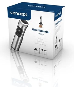 Concept TM5520 - Frullatore a immersione con accessori 1500W/230V nero/acciaio inossidabile