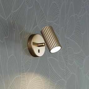 Eglo 902033 - Applique spot da parete PORTILLO 1xGU10/5W/230V dorata