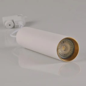 Lampadario su filo per sistema a binario MARIBEL 3xGU10/10W/230V + 1 m rotaia sistema