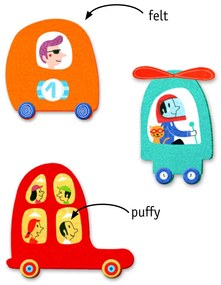 Gioco con adesivi - amiamo le automobili