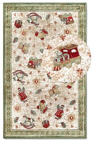 Tappeto verde natalizio in cotone 50x80 cm Toy's Delight Green Christmas - Villeroy&amp;Boch