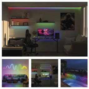 RGBIC Striscia LED dimmerabile GoSmart LED/33W/230V 5 m Wi-Fi Tuya