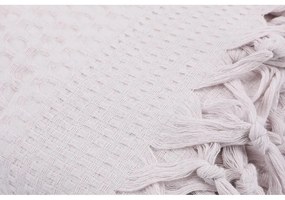 Copriletto beige in cotone 220x240 cm Pique – Mijolnir