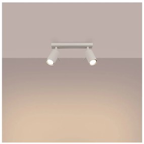 Faretto color crema 6x30 cm Etna – Sollux