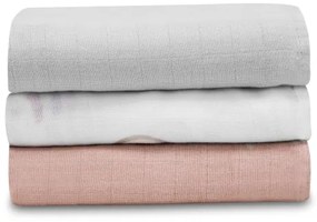 Lionelo - Confezione da 3 mussole in bambù BAMBOO SET 70x70 cm Rainbow