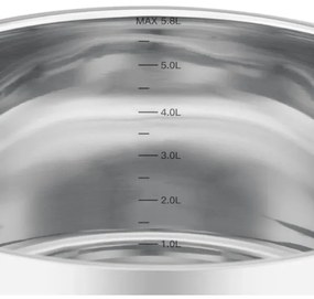 Resto - Pentola con coperchio ANSER 5,8 l 24 cm