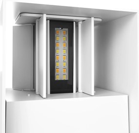 Applique LED Cubo 12W Bidirezionale IP65 CCT OSRAM Chip LED