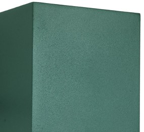 Lampada da parete per esterni verde scuro con LED IP54 - Edwin