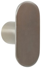 Gancio da parete argentato in metallo Piccolo - Hübsch