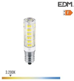 Lampadina LED EDM Tubolare F 4,5 W E14 450 lm Ø 1,6 x 6,6 cm (3200 K)