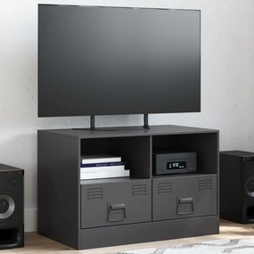 Mobile Tv Nero 67x39x44 Cm İn Acciaio /