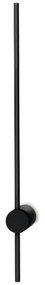 Ideal Lux - Applique a LED ESSENCE LED/12W/230V 2700K 70 cm CRI 90 nero