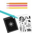 Set creativo - Cianotipia - Nel mondo sottomarino