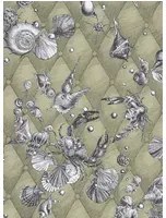 Edmond Petit Carta da parati Coquillage & Crustacés - RM116-04 - Vert