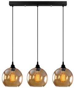 Lampadario su filo GOLD 3xE27/40W/230V