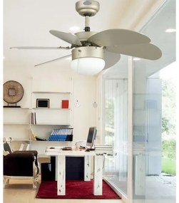 Globo 03801 - Ventilatore da soffitto RIVALDO 1xE14/60W/230V