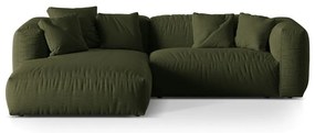 Divano angolare componibile verde (angolo sinistro) Martina - Micadoni Home