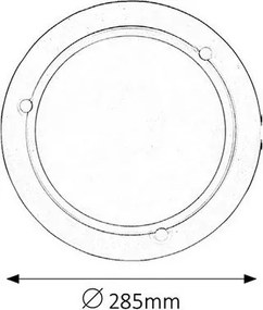 Rabalux 5101 - Plafoniera UFO 1xE27/60W/230V