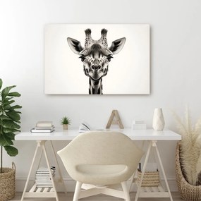 Quadro su tela – Ritratto di giraffa