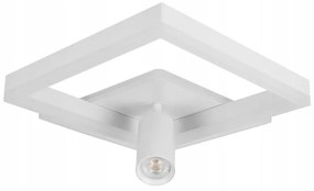 LED Plafoniera LED/38W/230V + 1xGU10/30W bianca