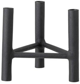 Portacandele in alluminio nero, altezza 20 cm Deeb - Bloomingville