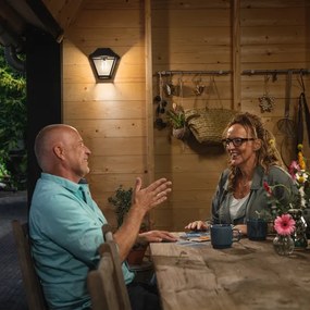 Philips 16494/30/PN - Applique da esterno MYGARDEN ALPENGLOW E27/42W